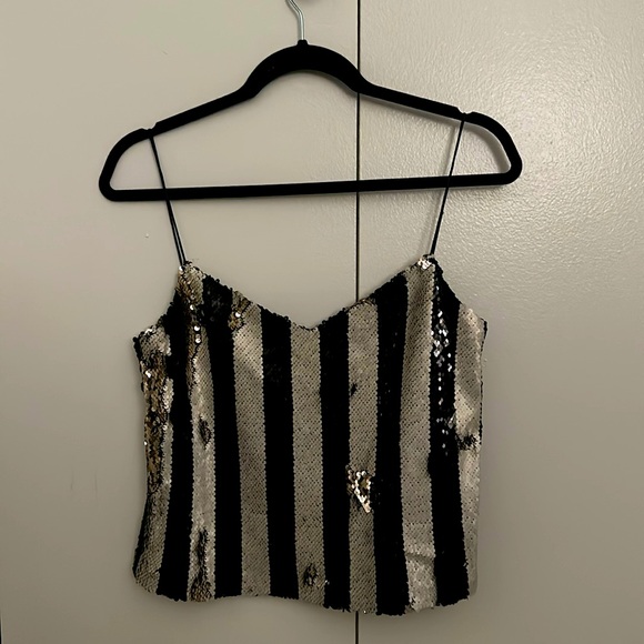 Zara sequin top - Picture 1 of 2